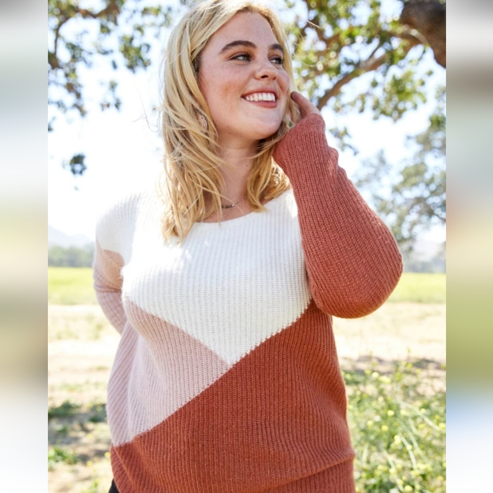 Sofie Rue color block sweater